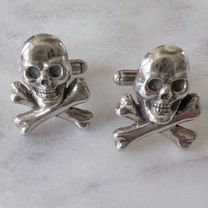 Skull and Crossbones Cufflinks